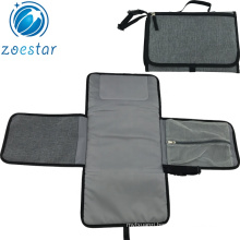 Portable Baby Diaper Changing Pad with Head Cushion Travel Home Foldable Nappy Changing Mat Station